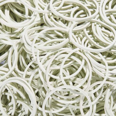 AMUU rubber bands 800 Pcs 2.5cm 1" Small Rubber Bands 6 colors Assorted Mixed Rainbow Colorful Rubber Bands for Office School Home Strong Elastic Band Loop Office Supplies in Saudi Arabia