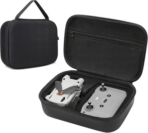 SKYWARDTEL Carrying Case for DJI Mini 3, Hard Shell Travel Carrying case Compatible with DJI Mini 3 Pro, DJI RC 2/DJI RC-N2 Remote Controller & Accessories (MINI 3 PRO) in Saudi Arabia
