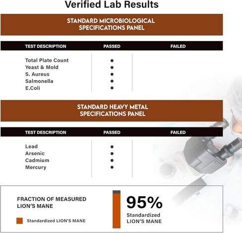 Lions Mane Mushroom Supplement - 50:1 Lion's Mane Liquid Extract Tincture & Phospholipid Liposomal Absorption Complex Drops - Promotes Focus, Memory & Mental Clarity - Made in USA - 4 Fl. Oz in Kuwait