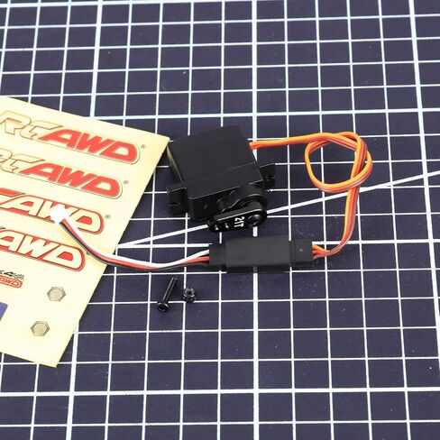 RCAWD CR18P Steering Servo 21T for Hobby Plus 1/18 CR18P Rock Van & Trail Hunter Upgrade Parts in Saudi Arabia