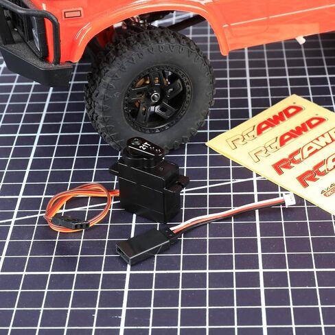 RCAWD CR18P Steering Servo 21T for Hobby Plus 1/18 CR18P Rock Van & Trail Hunter Upgrade Parts in Saudi Arabia