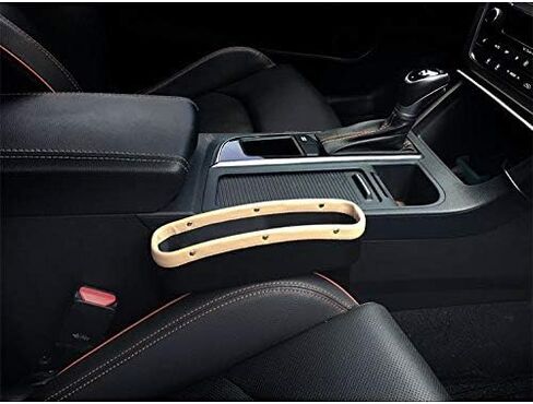 KONGDY Bling Car Seat Pocket Driver's Console Side Organizer Auto Gap Filler Car Seat Storage Box with Cup Holder for Car Interior Accessories Cellphone Wallet in Saudi Arabia
