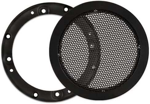 Goldwood Snap On 6.5" Subwoofer Grille Steel Mesh Speaker Black (SGM6) in Saudi Arabia