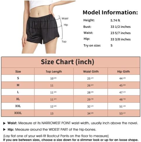 Subuteay Pettipants for Women Bloomer Culottes Satin Slips Shorts Under Dresses in Saudi Arabia