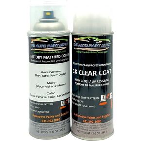 Auto Paint Depot Touch Up Paint for Chevrolet Impala-Silver Metallic U944L (All Years, All Models) Aerosol Spray with Clear Coat in Saudi Arabia