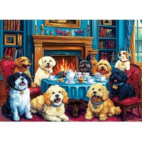 ألغاز للبالغين 1000 قطعة، الهروب من الجبال - مناظر طبيعية للخريف مع مقصورة الدببة وقمم الثلوج، أحجية الصور المقطوعة للبالغين والمراهقين الذين يتحدون العائلة ليالي اللعب (27.5 × 19.7 بوصة) in Kuwait