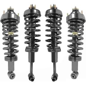 COMPLETESTRUTS - مجموعات الدعامات الأمامية والخلفية الكاملة مع استبدال نوابض لولبية لسيارة Mercury Mountaineer 2004-2005 - مجموعة من 4 قطع in Saudi Arabia