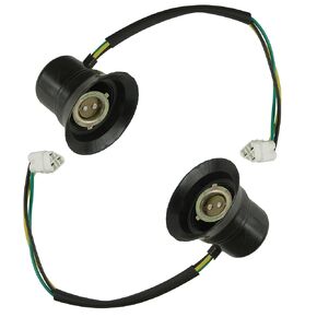 Caltric 2X Headlight Socket Cord Compatible with Yamaha 5EH-84340-00-00 5EH843400000 in Saudi Arabia