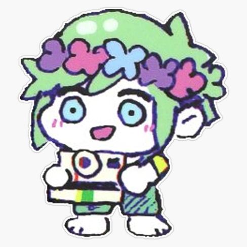 ملصق فينيل مغناطيسي من MAGNET Omori Basil Chibi مغناطيس 5 بوصات in Kuwait