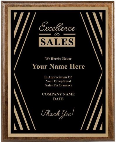 Recognition Plaque, 8x10 Custom Engraved Above and Beyond Plaque Award Prime in Saudi Arabia