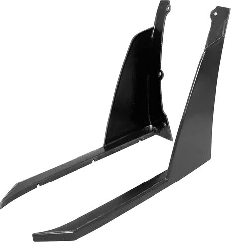 FREEMOTOR802® Front Bumper Lip Splitter Air Dam Chin Spoiler، يناسب 2011-2014 Subaru Impreza WRX STI، IKON V6 Style غير مطلي باللون الأسود PU 1PC واقي حماية سفلي لتزيين الجسم السفلي in Saudi Arabia