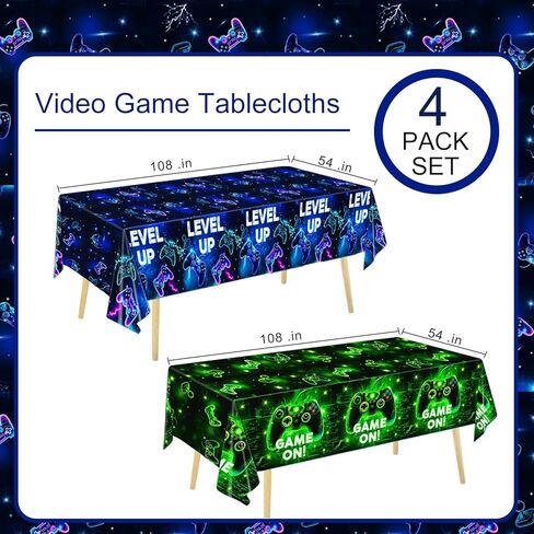 4 Pieces Basketball Tablecloth - Basketball Birthday Party Decorations Basketball Table Cloth Soccer Tablecloth Plastic Table Cover for Basketball Party Decorations, 54 x 108 Inch in Kuwait