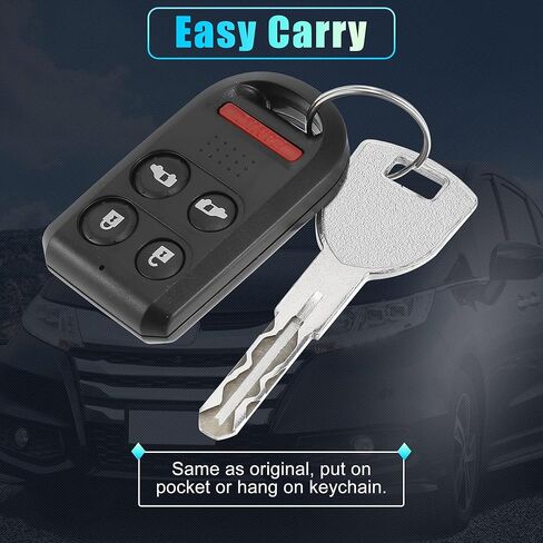 X AUTOHAUX 313.8MHz OUCG8D-399H-A Replacement Smart Proximity Keyless Entry Remote Key Fob for Honda Odyssey 2005-2010 5 Buttons in Saudi Arabia