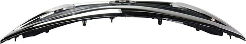 مجموعة شبكة Garage-Pro متوافقة مع Nissan Versa 2015-2018 Chrome Shell/مدخل أسود مطلي - CAPA in Kuwait