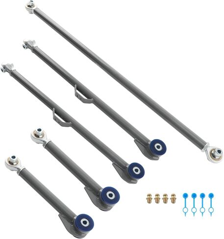 maXpeedingrods Rear Control Arm& Track Bar 2-4" Lift Leveling Kit for Toyota 4-Runner/Toyota FJ Cruiser 2003-2009, Adjustable Upper Lower Control Arm in Saudi Arabia