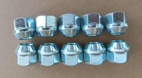 10PCS Front Rear Wheel Lug Nut 90304-SC2-000 Replacement for 2007-2020 Honda FIT, 2010-2014 Insight & 2014-2024 Pioneer 500 520 700 1000 UTV, 09-13 MUV700 in Saudi Arabia