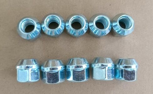 10PCS Front Rear Wheel Lug Nut 90304-SC2-000 Replacement for 2007-2020 Honda FIT, 2010-2014 Insight & 2014-2024 Pioneer 500 520 700 1000 UTV, 09-13 MUV700 in Saudi Arabia