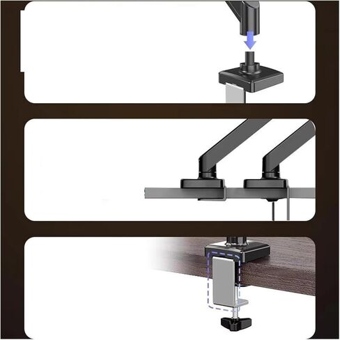 Computer stand rotation, lifting and hovering(White) in Saudi Arabia