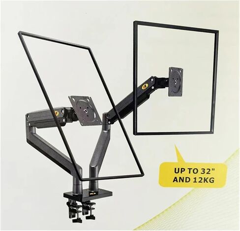 Monitor Stand Gas Spring Arm +85° to -30° in Saudi Arabia