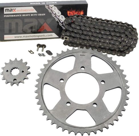 Black O-Ring Chain and Sprocket Kit replacement for Suzuki GSX750 F Katana 1987 1988 1989 1990 1991 1992 1993 1994 1995 1996 1997 in Saudi Arabia