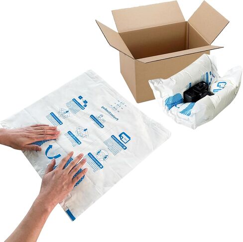8 pcs 14''*16'' Expanding Foam Packing For Shipping PC & Valuables & Fragile Moving Supplies For Irregular-Shaped Items Shockproof Bubble wrap for moving Applied For Industrial Private Dual Use in Saudi Arabia