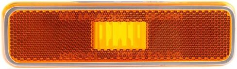 Carlights360 ل دودج D100 1984 85 86 87 88 1989 بدوره أضواء الإشارة سائق والركاب الجانب | زوج | اللمبة (المصابيح) المستبعدة | بديل لـ CH2550101 | 3587436 in Saudi Arabia