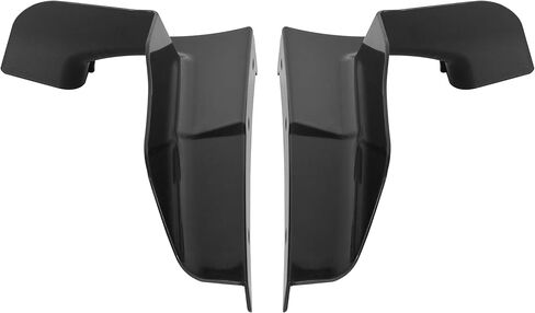 KUAFU Front Bumper Fillers Compatible with 1980-1985 Chevy Chevrolet Caprice Impala Plastic Black 2PCS in Saudi Arabia