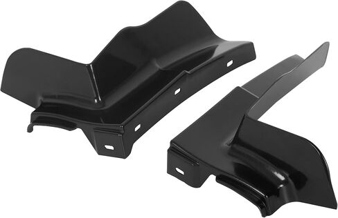 KUAFU Front Bumper Fillers Compatible with 1980-1985 Chevy Chevrolet Caprice Impala Plastic Black 2PCS in Saudi Arabia