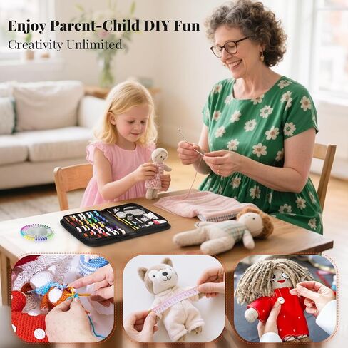 Sewing Kit Gifts for Mom Grandma Women Men Adults Kids Teen Beginner Traveler, Portable Sewing Supplies Accessories Contains Thread, Needles, Scissors, College Dorm Room Essentials (Black, M) in Saudi Arabia