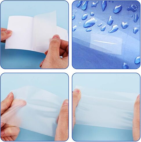 Inflatable Patch Repair Kit, 7ft x 3.15 inch Waterproof TPU Air Mattress Patch Kit Heavy Duty Clear Repair Tape for Inflatable Toys, Tent, Canvas, Canopy, Swimming Ring, Tube Air Bed in Saudi Arabia