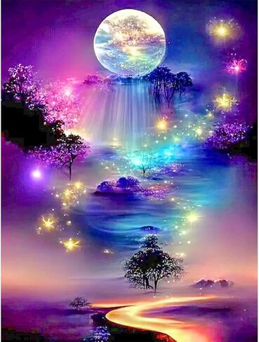 tigdtiu 5D Diamond Painting-Colourful Dragon Diamond Painting Kits for Adults Beginners,DIY Full Drill Dragon Diamond Art for Home Wall Decor 12x16inch in Kuwait