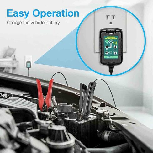 Sealed Lead Acid Battery Smart Charger 12V Volt 5AH 7AH 10AH 12AH 18AH 20AH in Saudi Arabia