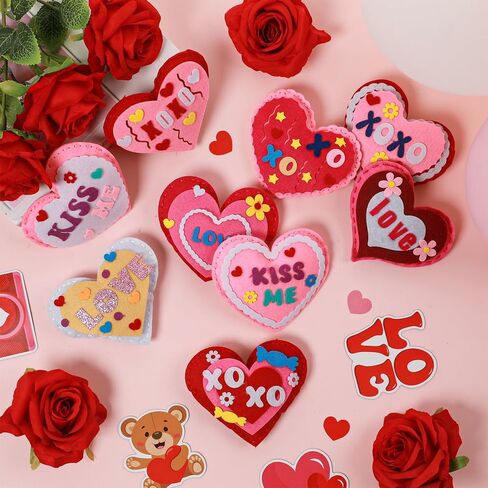 16 مجموعات عيد ميلاد سعيد DIY محشوة الحرفية عدة عيد الميلاد مجموعة الخياطة شجرة عيد الميلاد DIY مجموعة الخياطة للمبتدئين ثلج التعليمية هدية مجموعة للبنين والبنات عيد الميلاد الحلي الزينة للأطفال in Saudi Arabia
