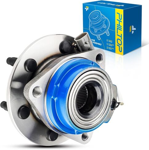 PHILTOP Rear 512243 Wheel Hub Bearing for Cadillac SRX 2004-2009, STS 2005-2011, CTS 2004-2007, Wheel Hub Assembly W/ABS RWD 6 Lugs 1 PCS in Saudi Arabia
