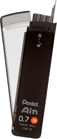 Pentel XC287-2B Pentel Ain 0.7mm 2B 5 قطع أسلاك حادة in Kuwait