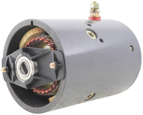 New Hydraulic Pump Motor Counterclockwise High RPM! Compatible with Tommy Lift Monarch JS Barnes Haldex Waltco Arctic Boss Hiniker & Sno-Way Snow Plow Applications 46-4058, MUE6202, MUE6202S, MUE6302A in Saudi Arabia