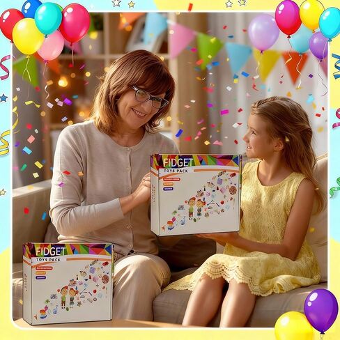 1000 قطعة من هدايا الحفلات للأطفال، مجموعة ألعاب فيدجيت، حشوات البيناتا، ألعاب عيد الميلاد، صندوق الجوائز، صندوق الكنز، حشوات حقائب الهدايا، جوائز الكرنفال in Kuwait