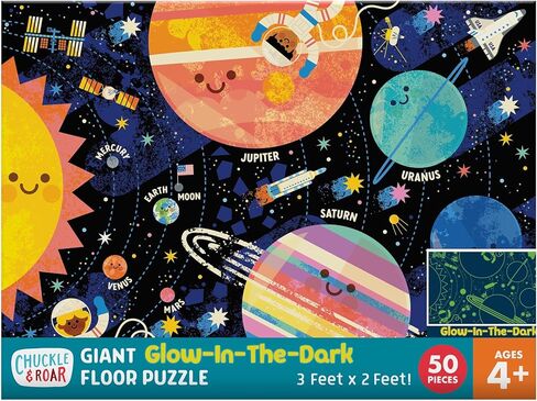 Chuckle & Roar - Now I Know My ABCs Puzzle - Engaging and Educational Puzzles for Kids - Larger Pieces Designed for Preschool Hands - 54 PC Floor Puzzle in Kuwait