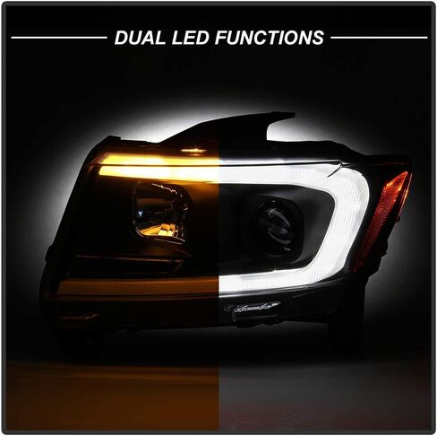 ACANII - لـ [HID/Xenon Model] 2011-2013 جيب جراند شيروكي LED أنبوب التبديل إشارة العارض المصابيح الأمامية in Saudi Arabia
