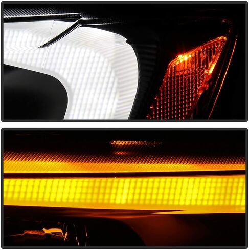 ACANII - لـ [HID/Xenon Model] 2011-2013 جيب جراند شيروكي LED أنبوب التبديل إشارة العارض المصابيح الأمامية in Saudi Arabia