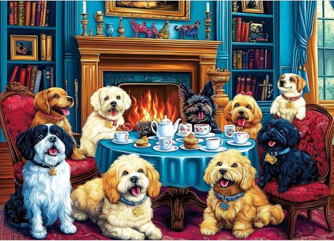 ألغاز للبالغين 1000 قطعة، الهروب من الجبال - مناظر طبيعية للخريف مع مقصورة الدببة وقمم الثلوج، أحجية الصور المقطوعة للبالغين والمراهقين الذين يتحدون العائلة ليالي اللعب (27.5 × 19.7 بوصة) in Kuwait