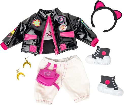 دمى SHE'S THAT GIRL Dolls™ Sage مقاس 18 بوصة ذات جسم ناعم مع طراز حديث وإكسسوارات، للأعمار من 6 سنوات فما فوق in Saudi Arabia