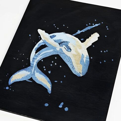 8PCS Three-Layer Colored Plywood Sheets, 1/8 Plywood for Laser Engraving for DIY Gifts, Portrait Carving & Wall Decor (4 Colors) in Kuwait