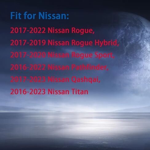 غطاء مفتاح Fob لـ Titan Rouge: واقي حافظة عن بعد مناسب لنيسان باثفايندر قاشقاي روج هايبرد سبورت 2017 2018 2019 2020 2021 2022 2023 285E35RA6A 285E36TA5B KR5TXN3 7812DTXN3 (أسود2) in Saudi Arabia