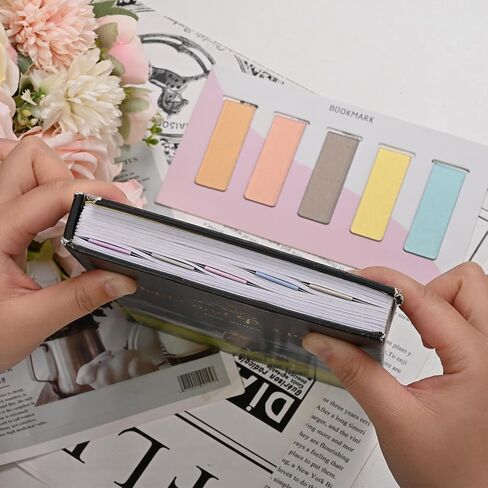15 Pack Magnetic Bookmarks for Books - Strong Page Markers for Women Men Students Teachers - Book Lover Gift Reading Accessories in Saudi Arabia