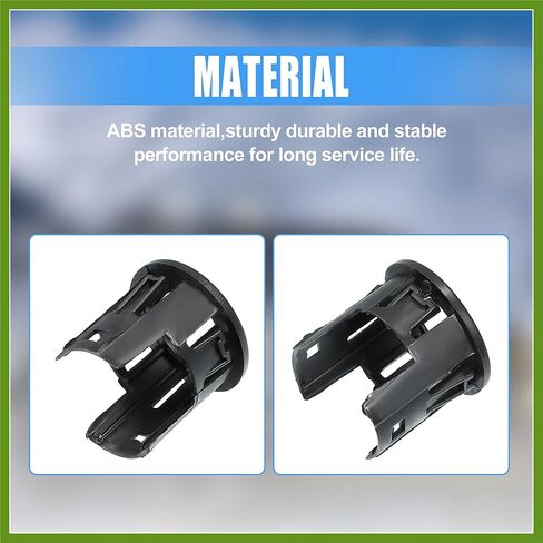 4PCS Parking Assist Sensor Bezels for Front or Rear Bumper for Dodge for Ram 1500 2014-2018 Backup Parking Aid Sensor Retainer Bracket 5LS52TZZAA Replace Parts Vehicle Components in Saudi Arabia