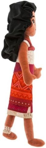 Theme Park Merchandise WDW Moana Doll with Detailed Plush Sculpting with Embroidered Features & Tapa Print Dress 18" in Saudi Arabia