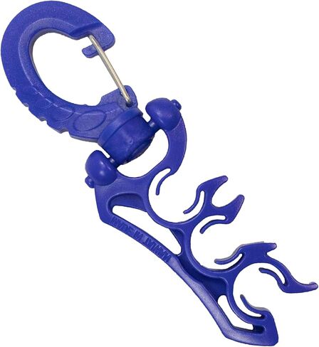 Scuba Choice Scuba Diving Dive Triple Hose Holder with Clip, Yellow in Kuwait