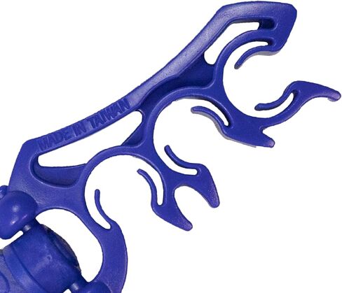 Scuba Choice Scuba Diving Dive Triple Hose Holder with Clip, Yellow in Kuwait