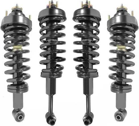 COMPLETESTRUTS - مجموعات الدعامات الأمامية والخلفية الكاملة مع استبدال نوابض لولبية لسيارة Mercury Mountaineer 2004-2005 - مجموعة من 4 قطع in Saudi Arabia